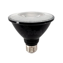 LED 11watt Par30 Short Neck flood light bulb warm white 3500K 40° dimmable Black Body