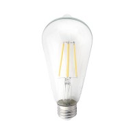 Green Watt LED vintage filament 7watt Edison light bulb 2700K Warm White dimmable G-ST19D7W-27K