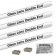 EZ LED T8 FROSTED glass retrofit kit fits 4 tube 4-foot light, Type-B, Double End 5000K Cool White Color